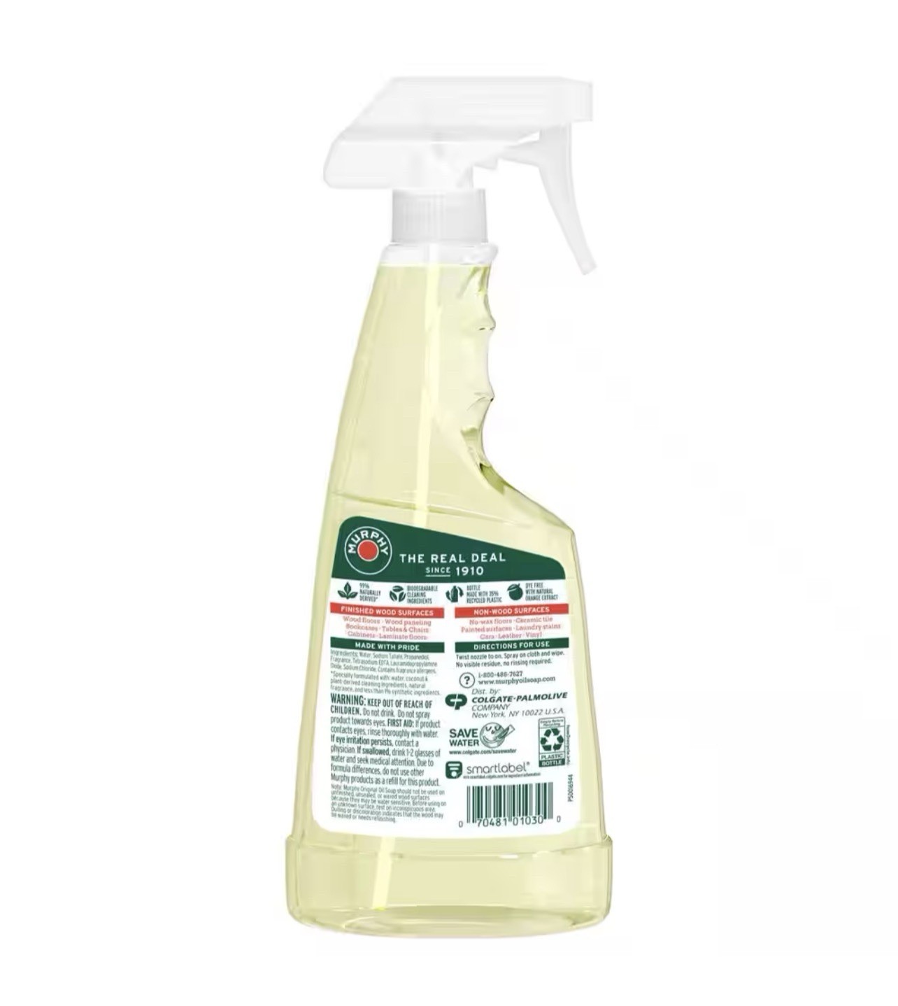 Murphy 22 oz. Orange Hardwood Floor Cleaner & Multi Purpose Cleaner Spray 4pack