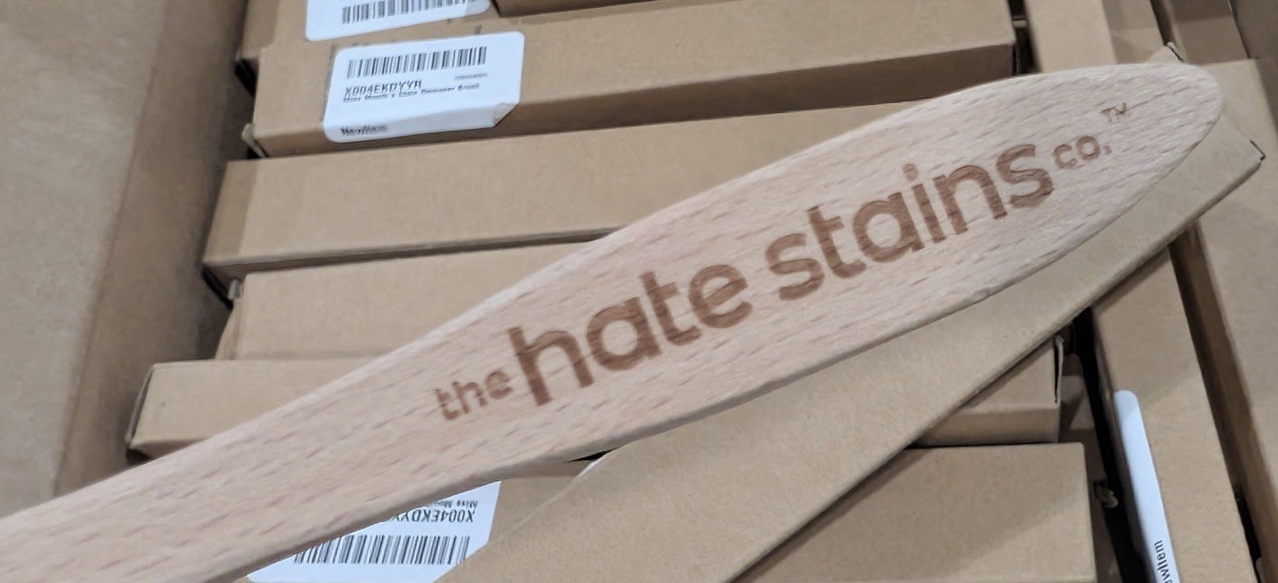 The Hate Stains Brush 10 brushes for 9.99 free shipping