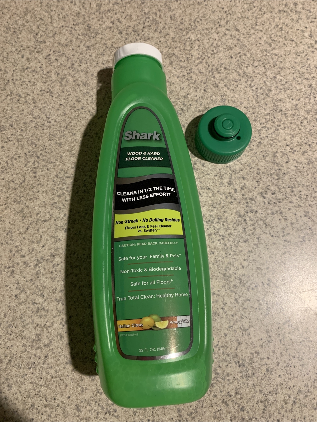 Shark Wood & Hard Floor Cleaner ITALIAN CITRUS 32 Oz HARD TO FIND