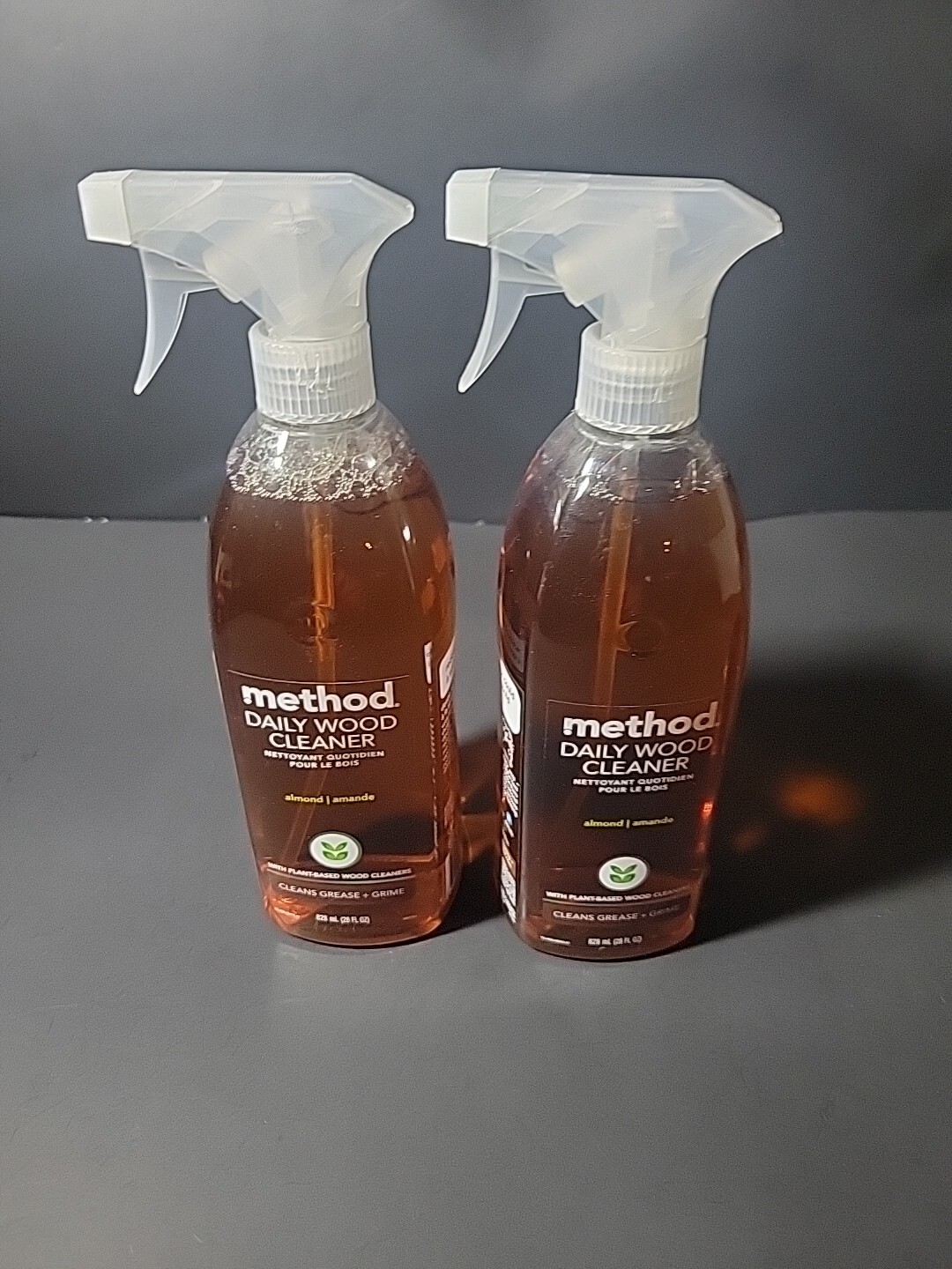 Method Daily Wood Cleaner Almond Scent Lot 2 – 28 fl oz Plant Based Wood Cleaner
