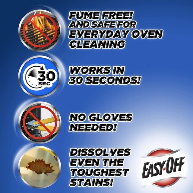 2 PACK Easy-Off Fume Free Oven Cleaner, Lemon 14.5 oz Can GREAT DEAL!!