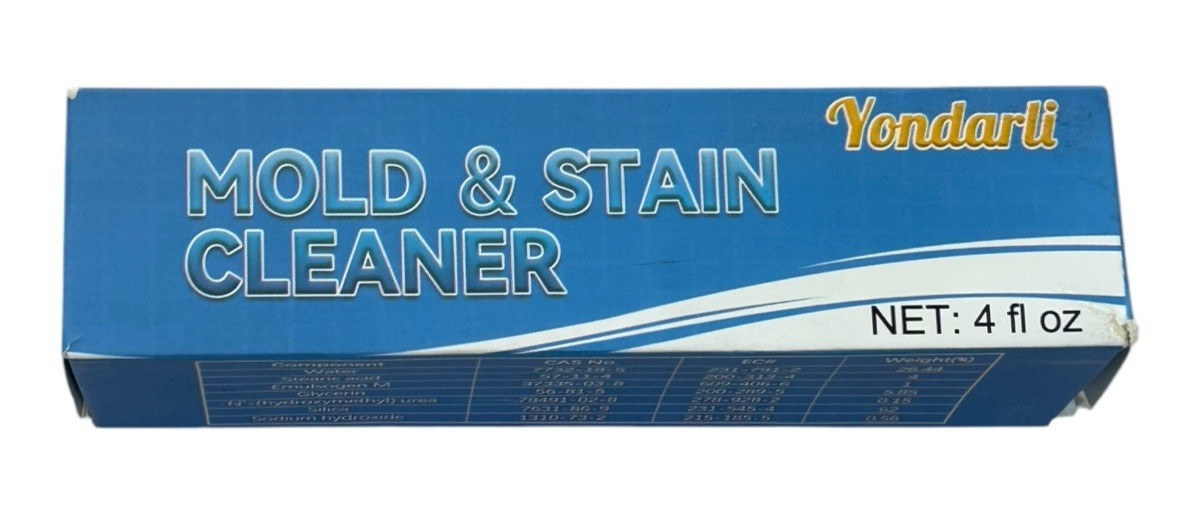 Mold Stain Cleaner, 4oz Gel – for Washing Machines, Tile, etc.