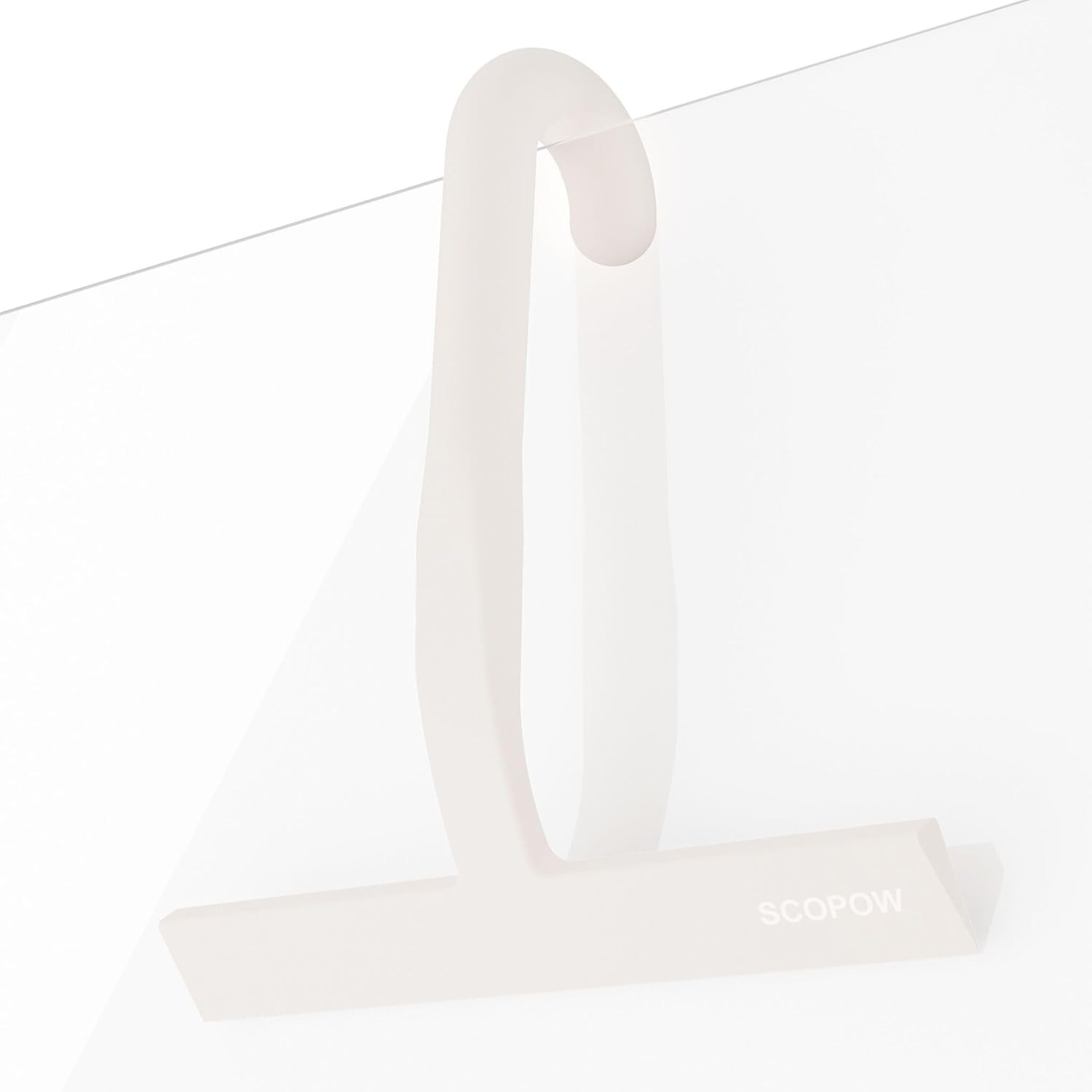 Shower Squeegee for Glass Doors – 10 Inch Bathroom Squeegee with Ergonomic round