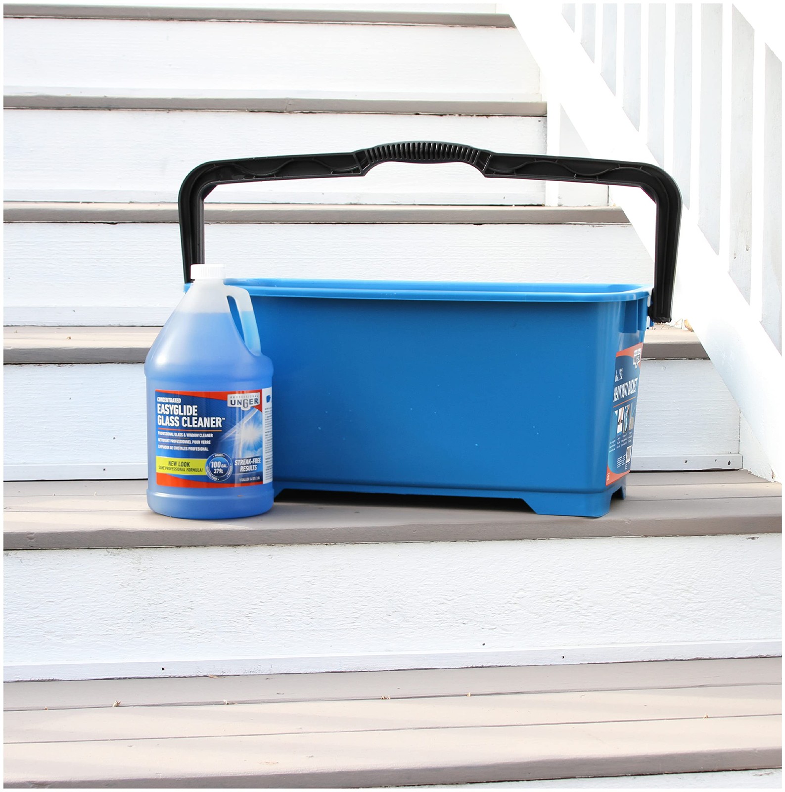 Professional Streak-EasyGlide Glass Cleaner Concentrate, 1 Gallon, Ammonia-, …