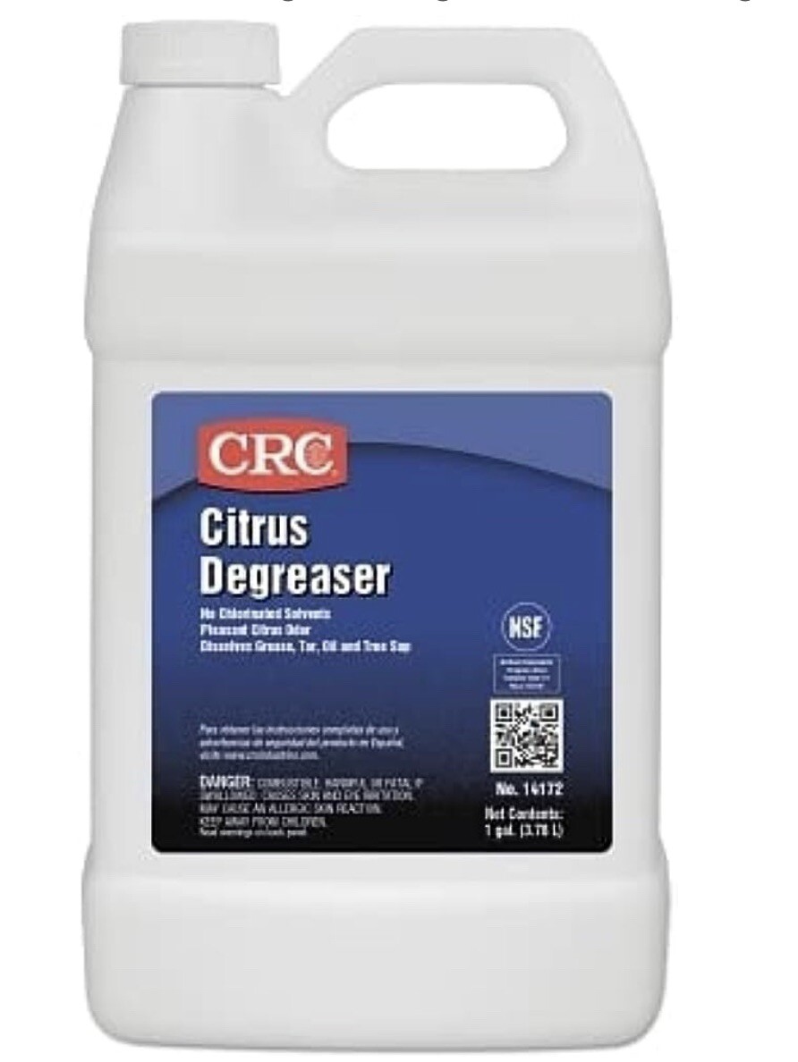 CRC Citrus Degreasers – citrus degreaser 1 gallon bottle biodegradable