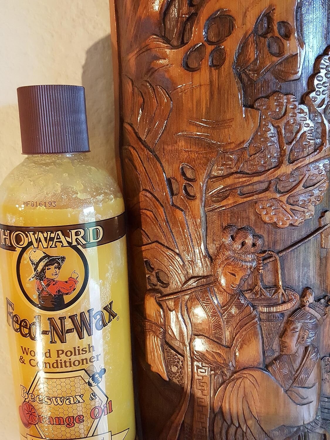 Howard Feed N Wax 4.7 oz Beeswax 4-Pack – Preserve and Protect your Wood