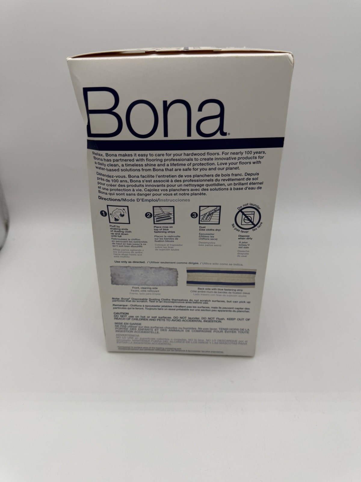 NEW SEALED – Bona Hard Surface Floor Disposable Dry Dusting Pads (10-Pack)
