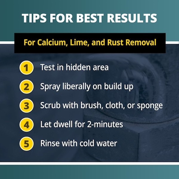 Clr Pro G-Fm-Clr42-4Pro Calcium Lime And Rust Remover, 42 Oz, Jug