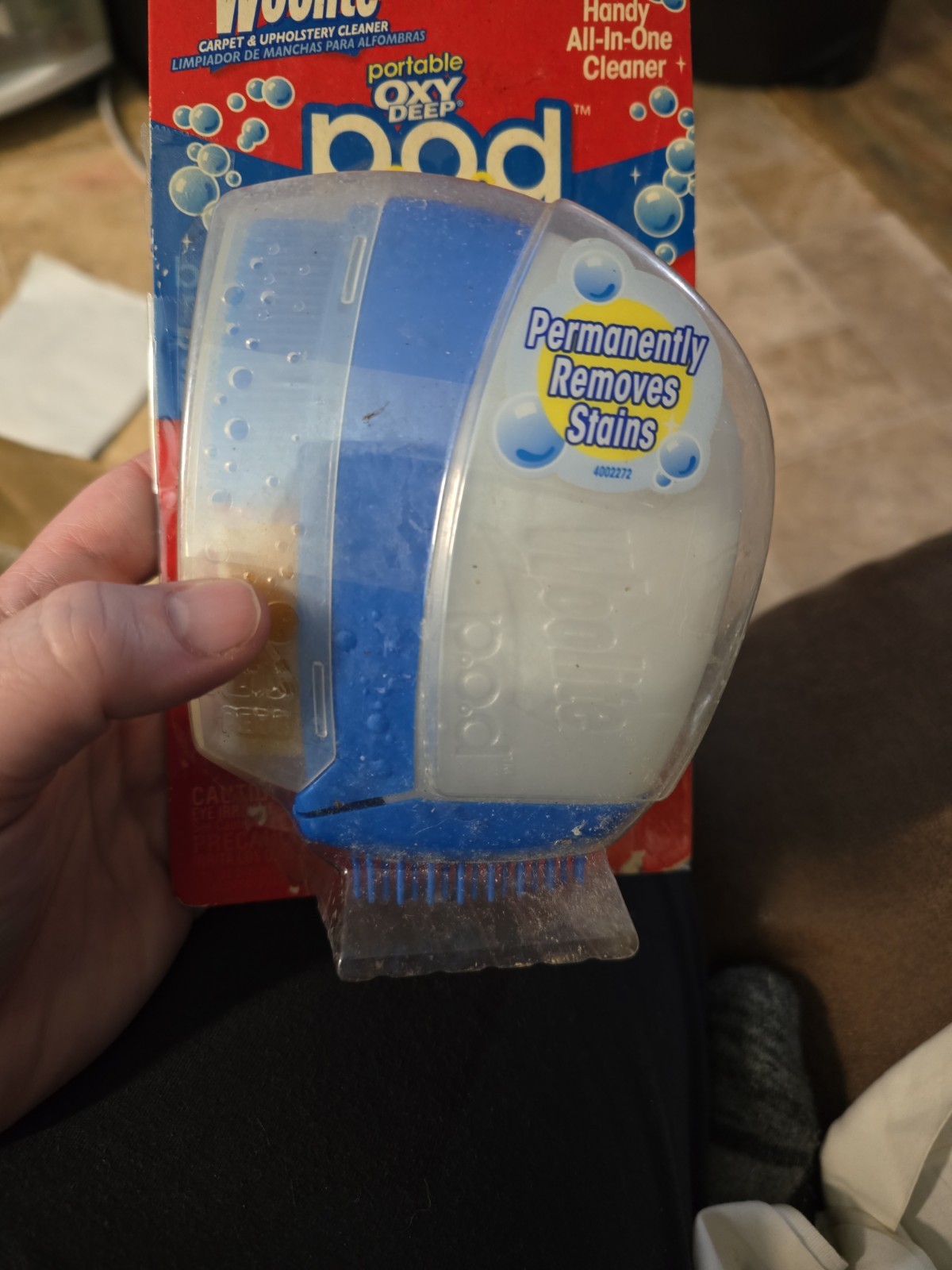 Woolite Portable Oxy Deep POD All-N-1 Carpet Upholstery Cleaner NOS Box Damage