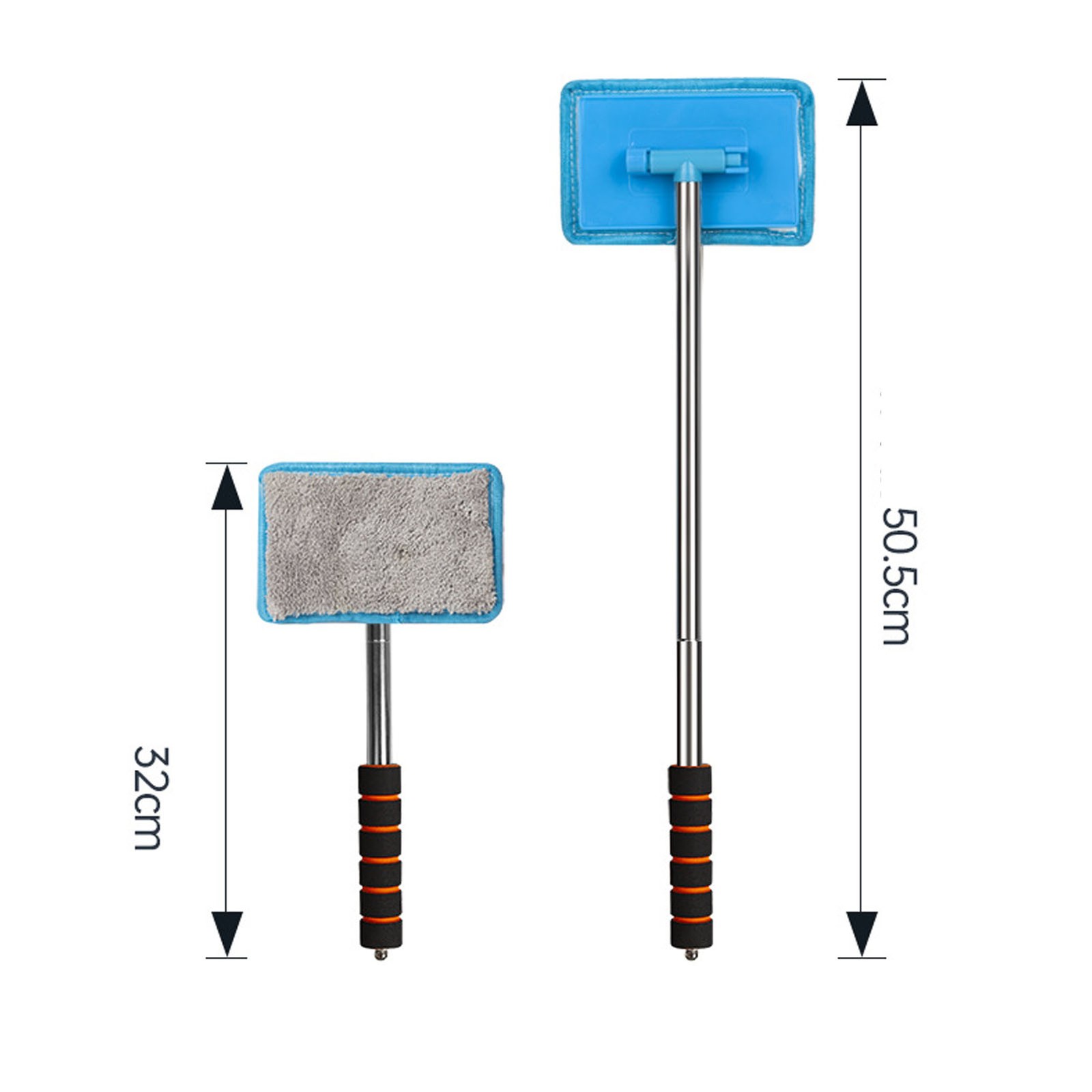Car Windshield Cleaning Brush Aluminum Alloy Car Window Cleaner Tool For Ca MYVE