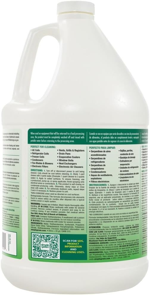 Professional-Strength Foaming Coil Cleaner x3