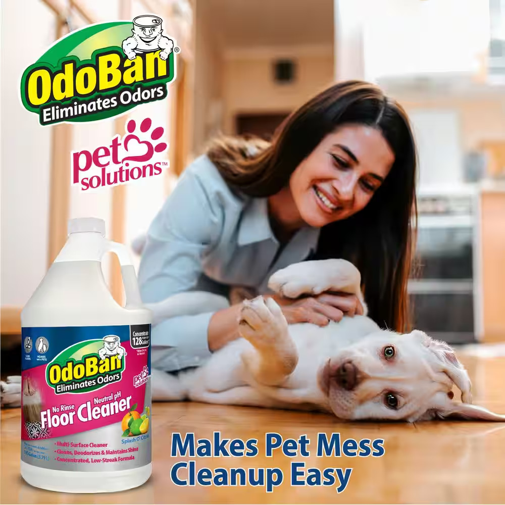 1 Gal. No Rinse Neutral Ph Floor Cleaner, Concentrated Hardwood and Laminate Flo