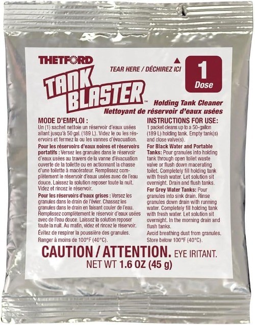 Tank Blaster – Level Sensor Cleaner – Black & Grey Size: 1.6 Ounce (Pack of 4)