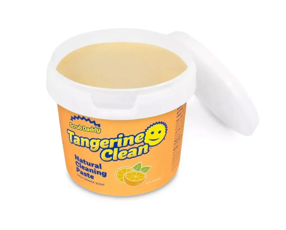 Scrub Daddy Tangerine Clean Natural Cleaning Paste 17.6 oz