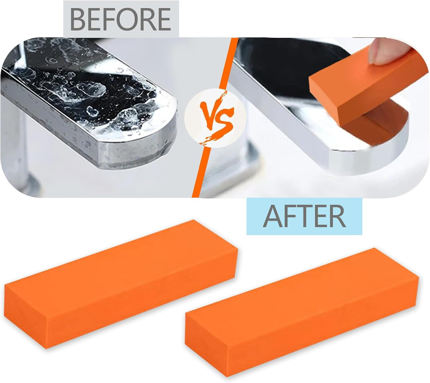Rust Erasers Metal Rubber Rust Remove Eraser Stainless Steel Rust Cleaning US
