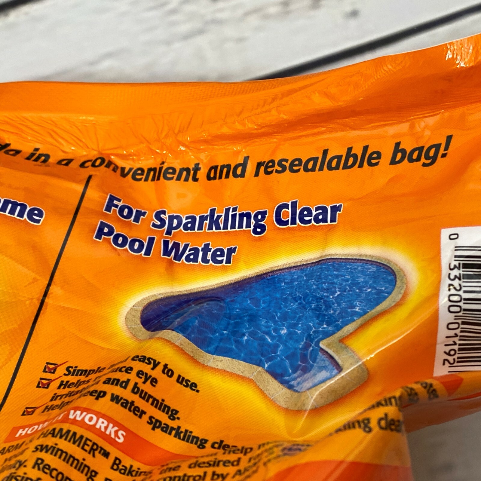 Arm & Hammer Pure Baking Soda Cleaning Pool Maintenance Laundry Odors 13.5 lbs