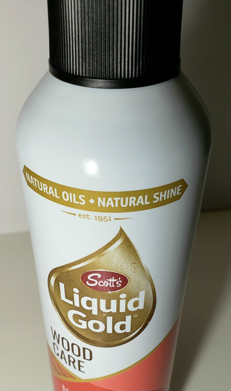 Scotts LIQUID GOLD Wood Cleaner & Preservative 10 oz Almond Scent Orig Formula