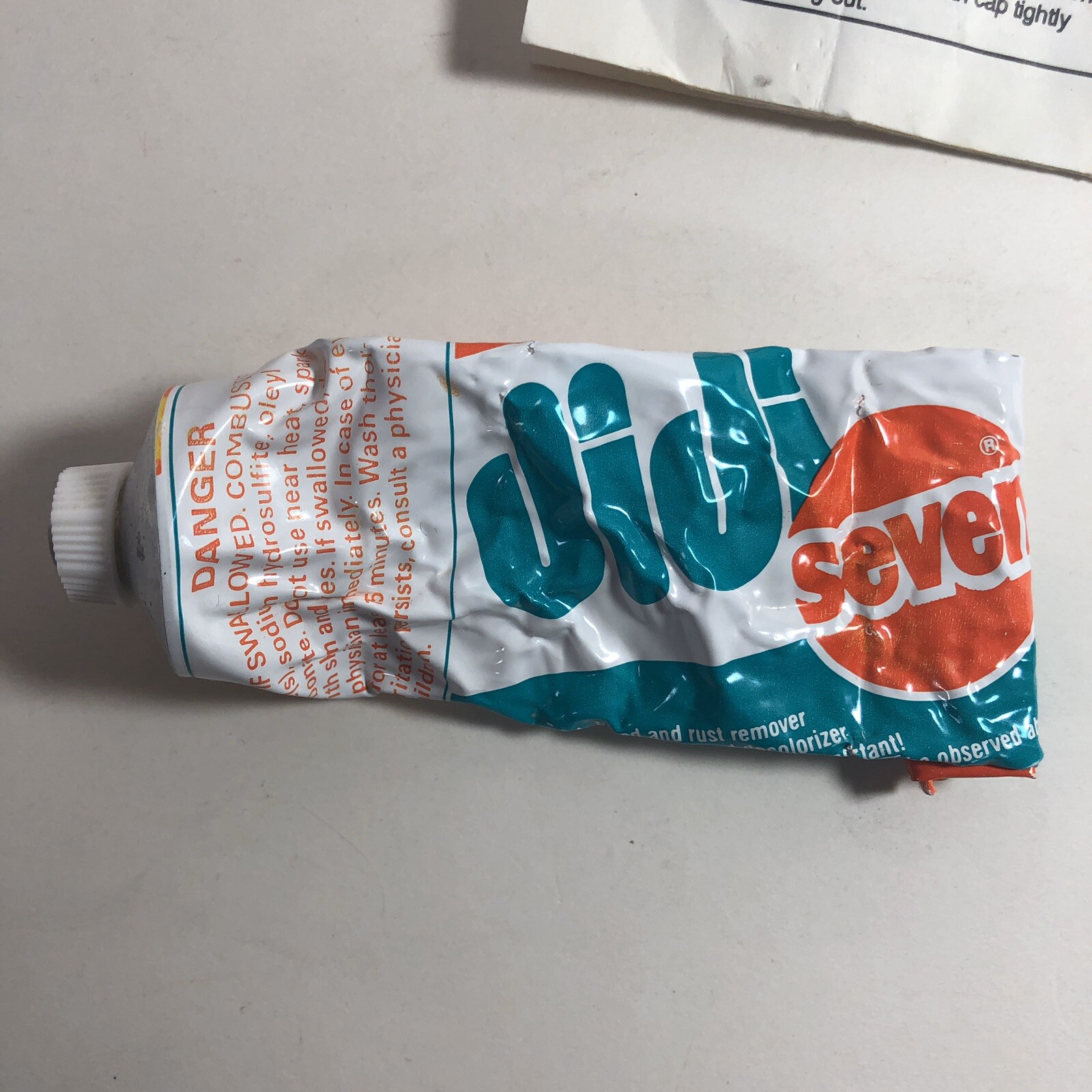 DiDi Seven Universal Cleaner Vintage Partial 1 oz left Made in Canada