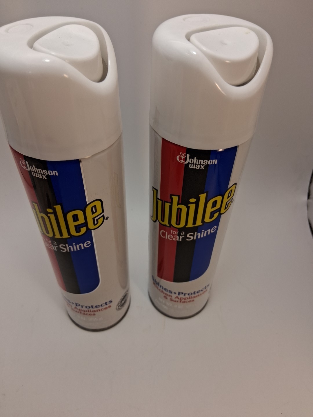 Vintage Jubilee Clear Shine 2 Johnson Wax Kitchen Appliance Polish & Surface