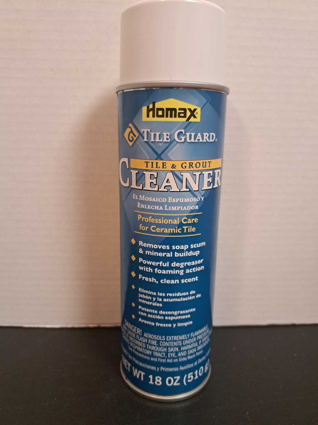 HOMAX Tile Guard Tile and Grout Cleaner 18oz can