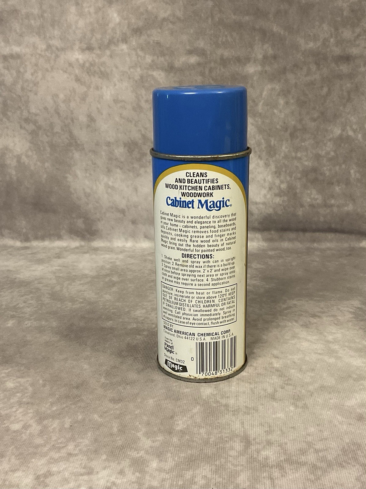CABINET MAGIC CLEANS BEAUTIFIES RENEWS WOOD SURFACES 13 OZ