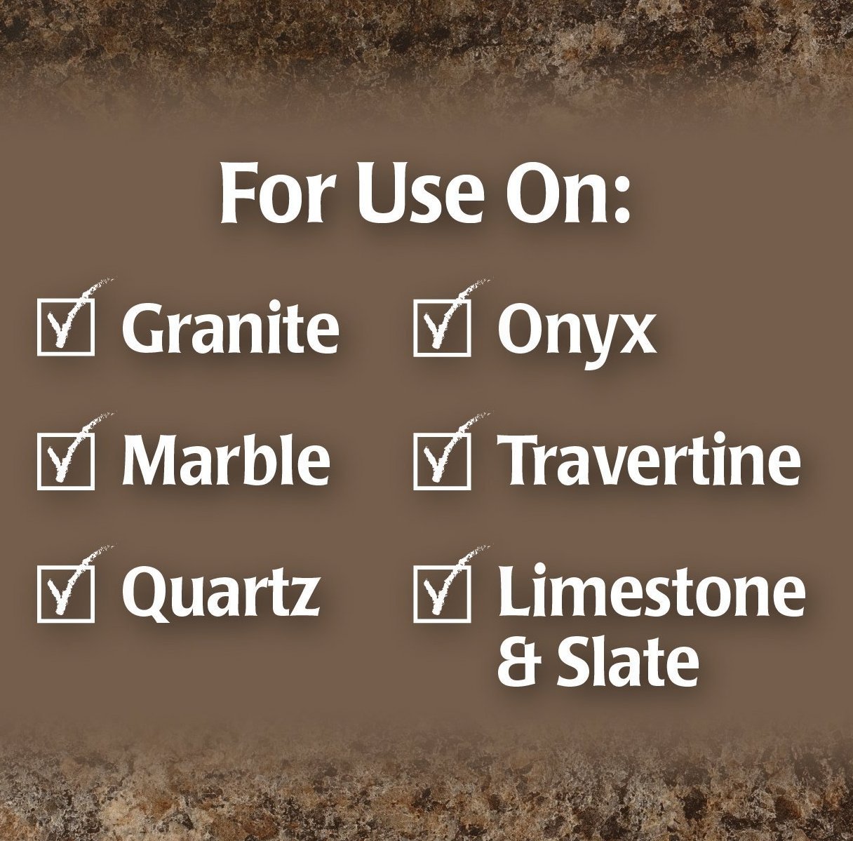 Granite Marble Stone Cleaner & Polish clean shine Trigger Spray 12 oz WEIMAN 078