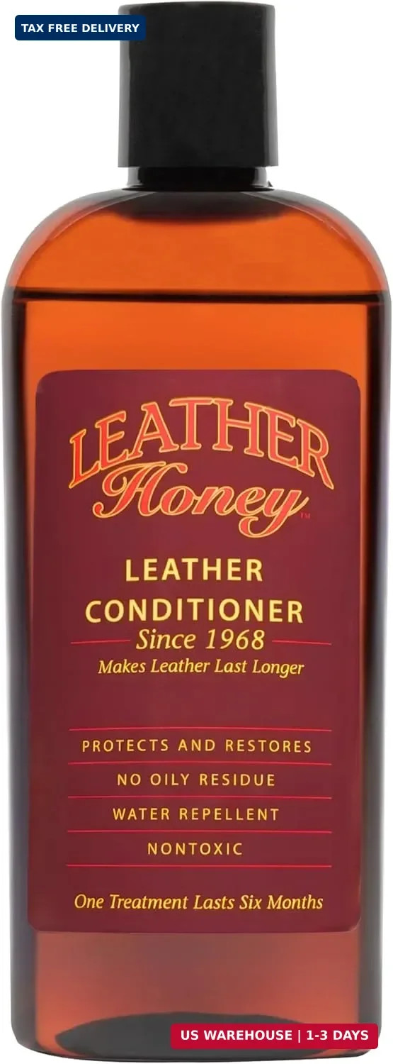 Leather Honey Leather Conditioner, Since 1968. for All Leather Items Including A