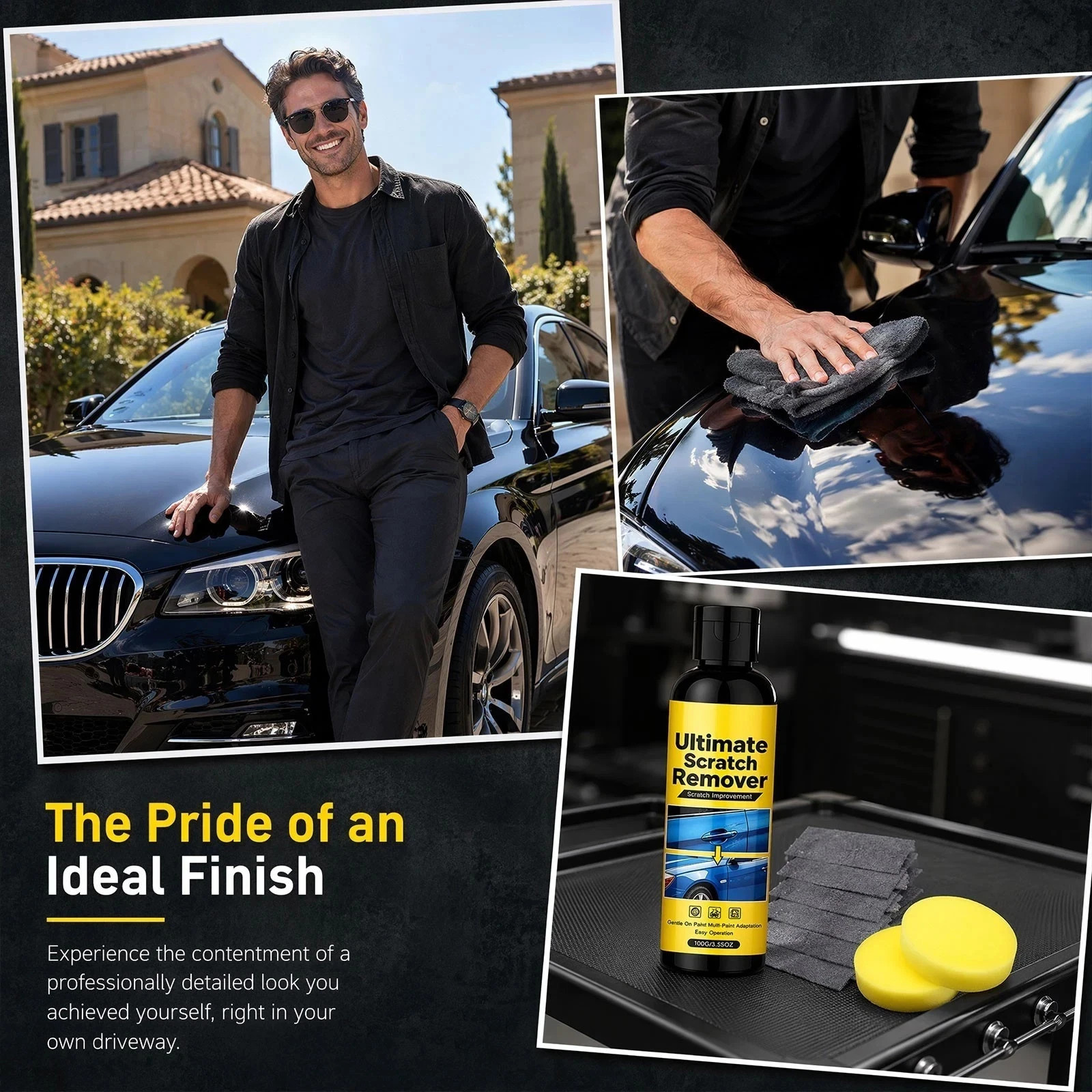 NanoPolix Scratch Remover – Eliminate All Car Scratches In 60 Seconds, Nano Poli