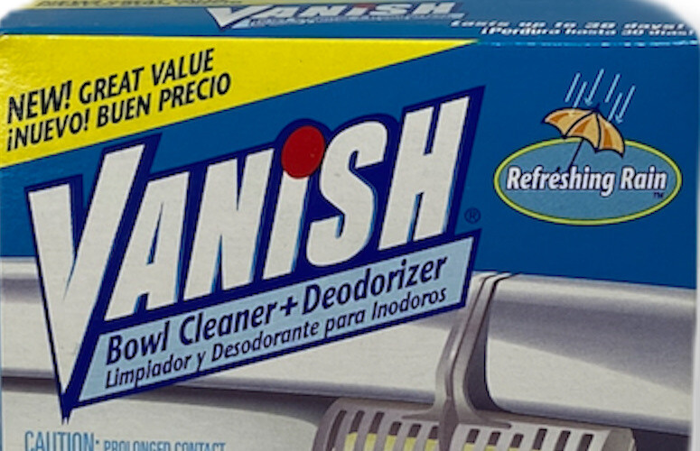 Vanish Hanging Bowl Cleaner & Deodorizer Refreshing Rain