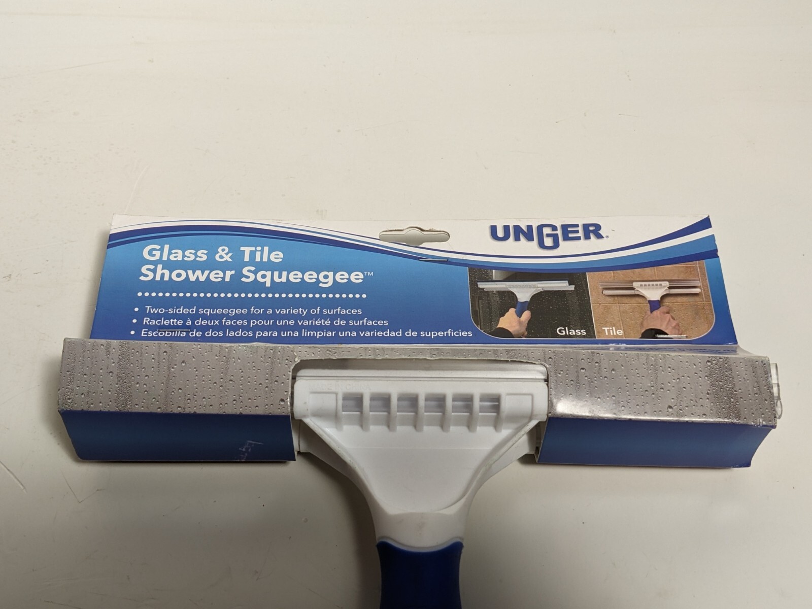 Two Unger 10 In. Glass and Tile Squeegees – 761475979627