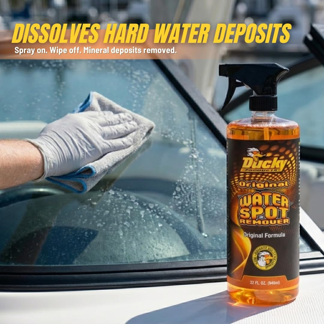 Original Water Spot Remover: Spray for Boat, Car, Motorcycle & RV Exterior Detai