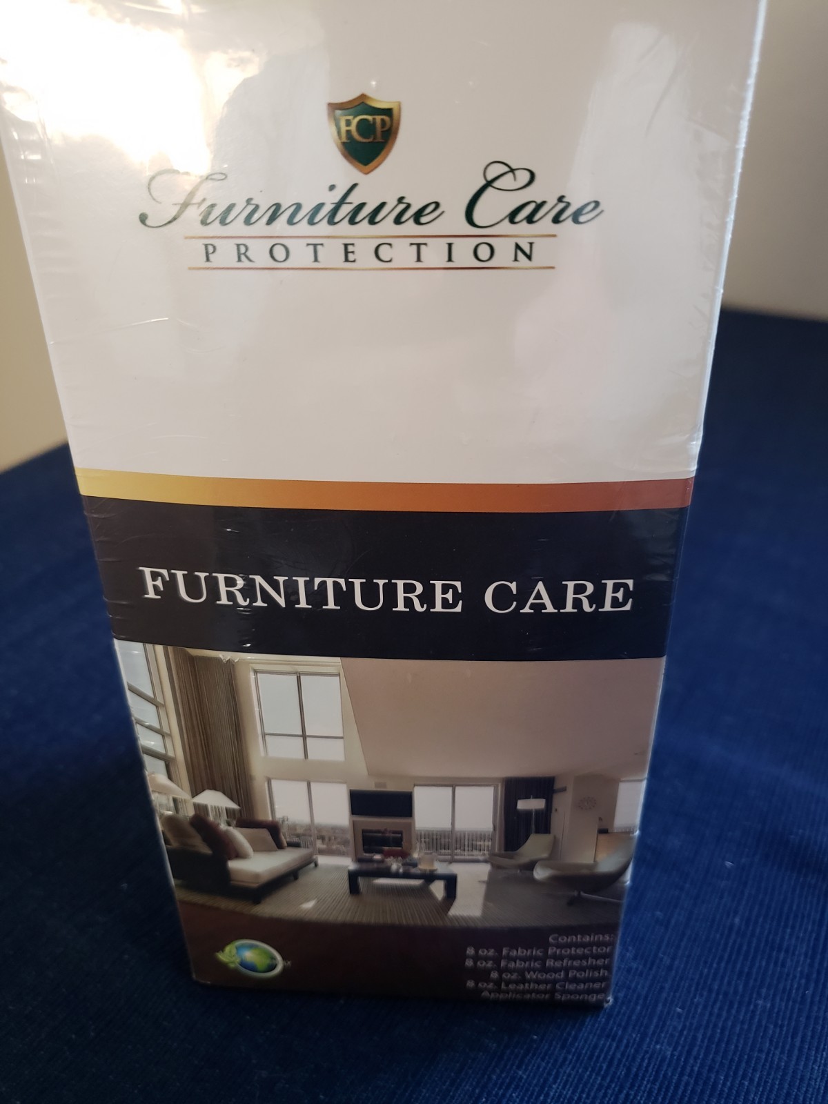 New in box FURNITURE CARE PROTECTION Combo Set Leather, Fabric Wood Cleaner