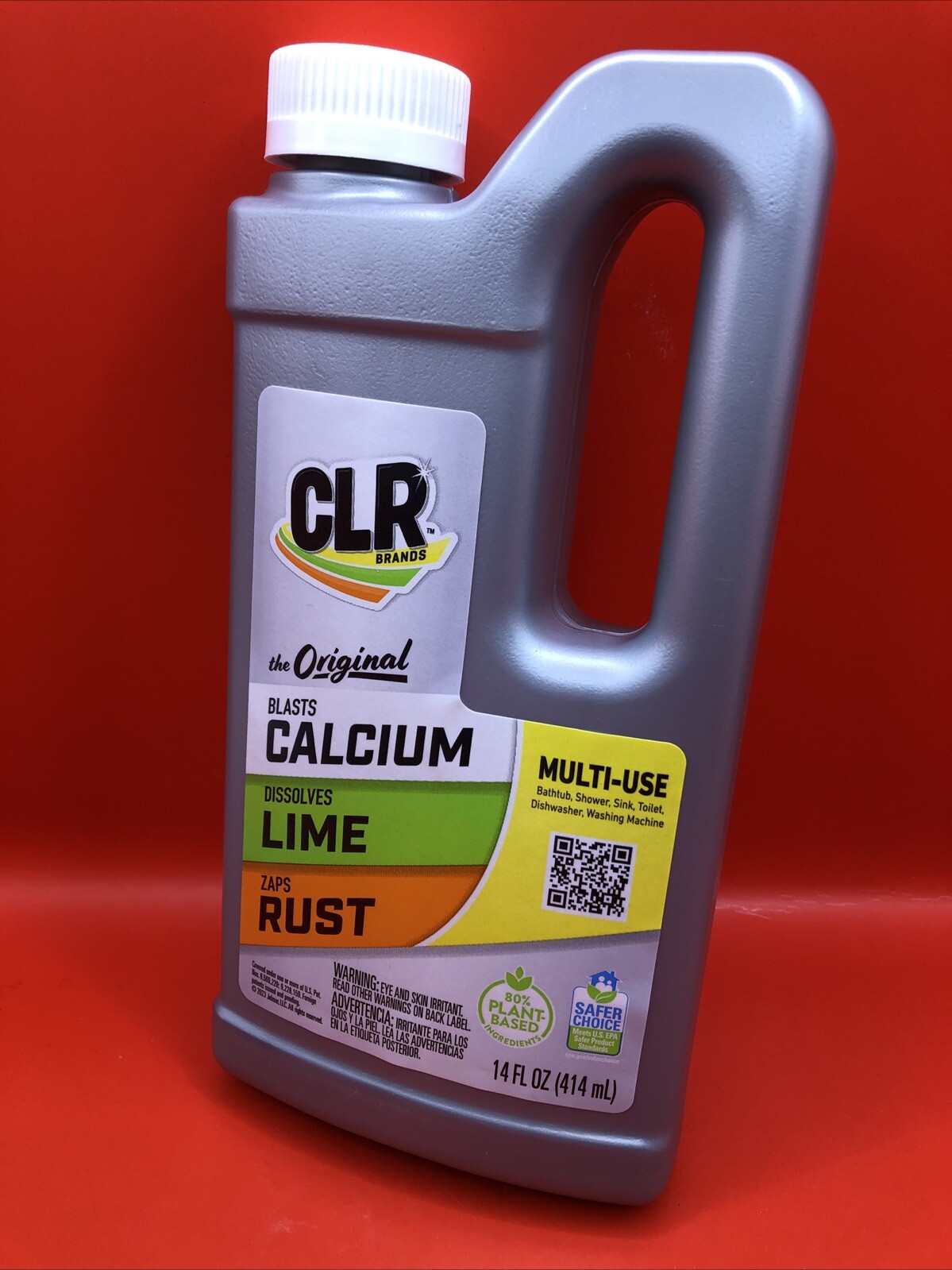 Clr The Original Blasts Calcium Dissolves Lime Zaps Rust 14oz 414mL