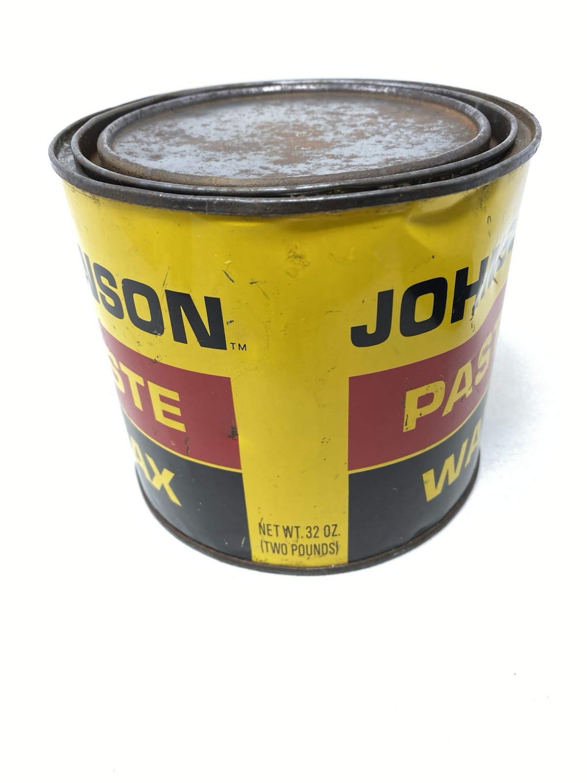 SC Johnson Paste Wax LARGE 2lb (32oz) Can 35oz/2lb3oz Total Weight Discontinued