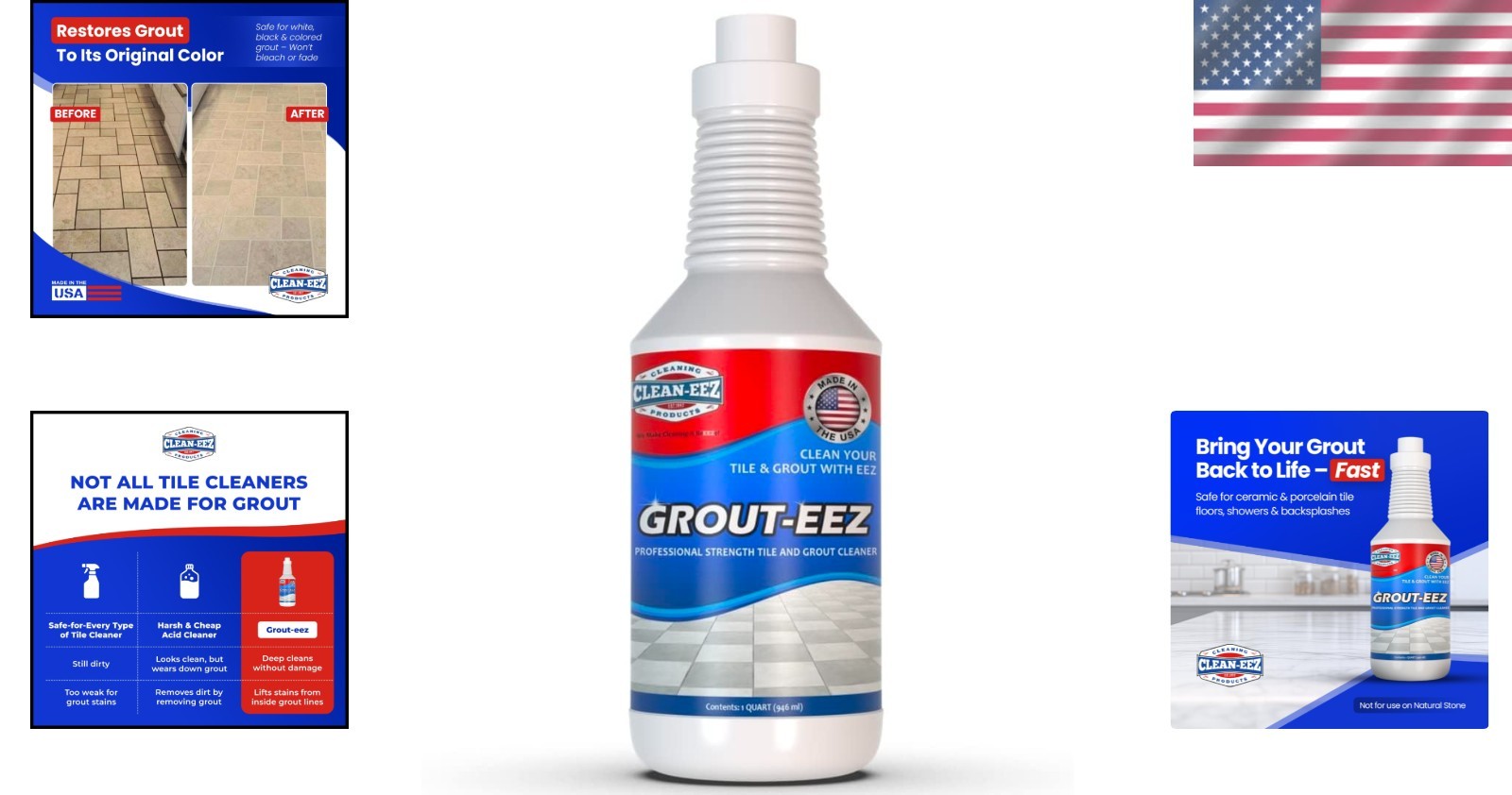 Grout-eez Heavy-Duty Stain Remover – 32 oz