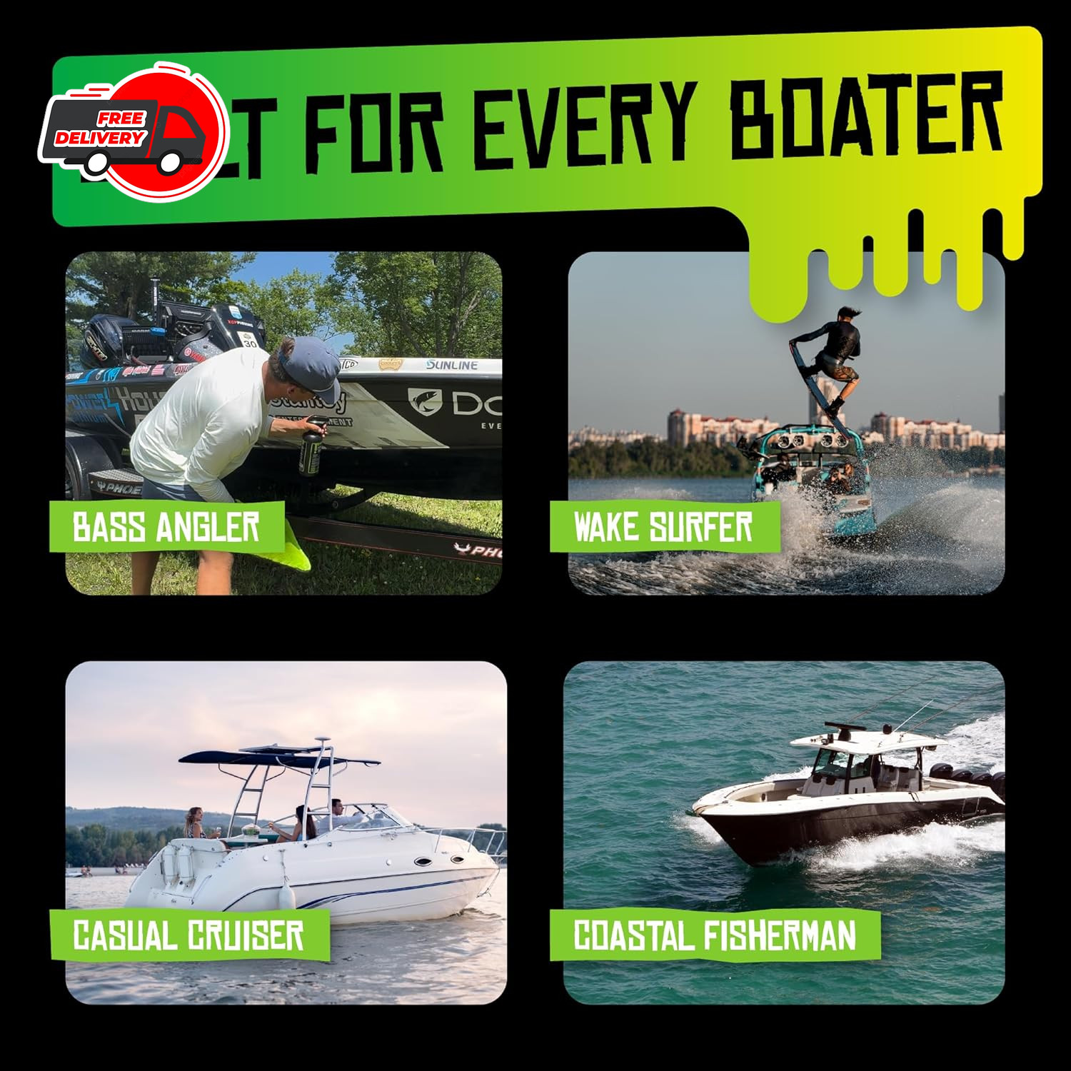 Boat Juice 2In1 Exterior Boat Cleaner & Protectant Spray | Water Spot