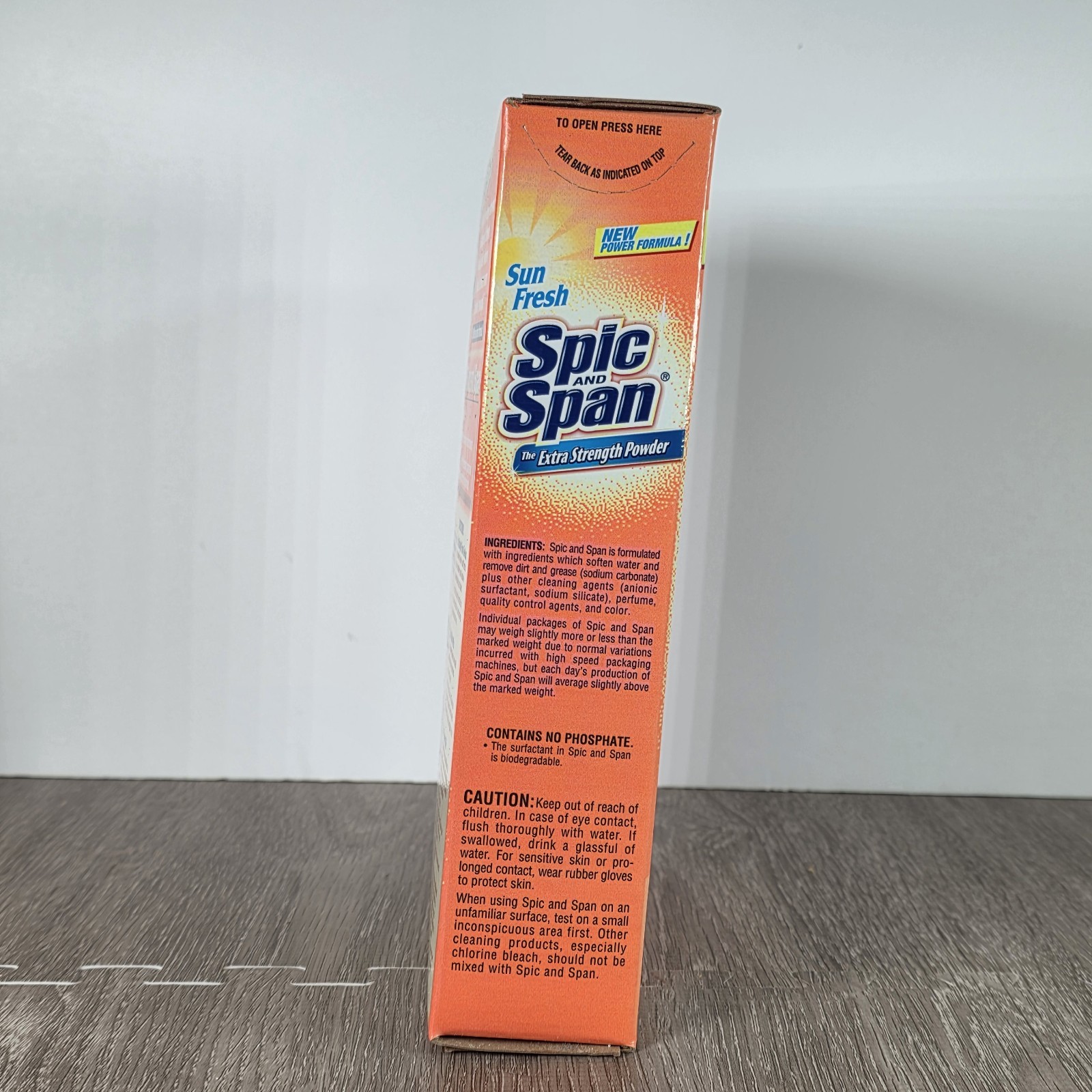 Spic and Span Extra Strength Powder ~ Sun Fresh 27 oz/1lb 11oz ~NOS Discontinued