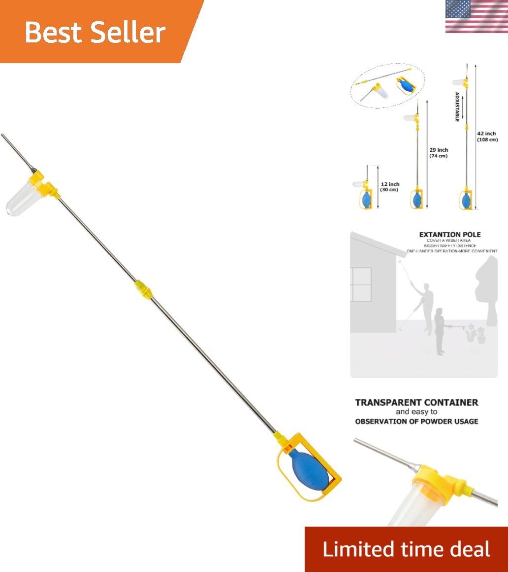 Multi-Purpose Powder Sprayer with Adjustable for Indoor and Outdoor Use