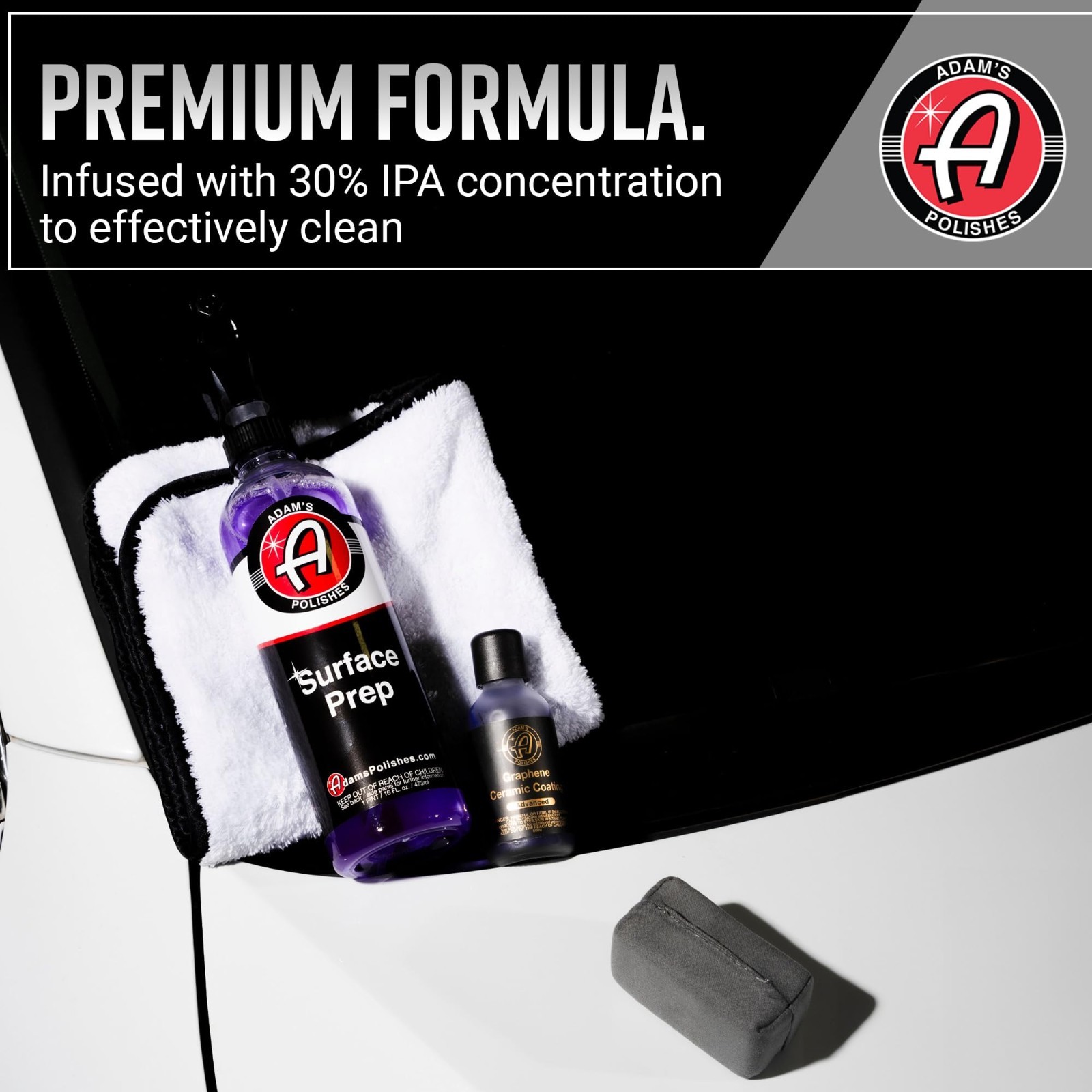 Surface Prep Spray 16oz – Auto Paint Cleanser for Ceramic Coating, Wax & Sealant