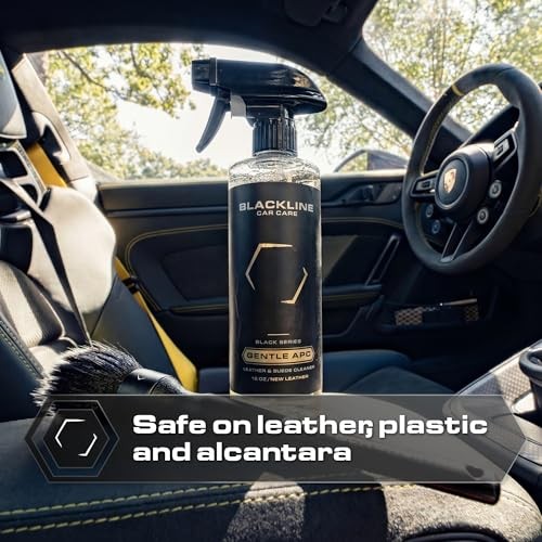 Blackline Gentle APC Interior Cleaner & Protectant 16oz for Leather Suede Fabric
