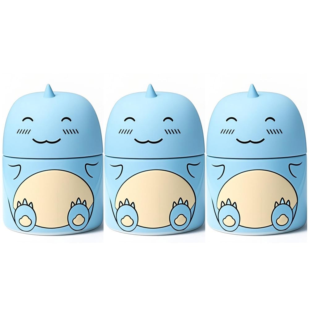 3 PCS Cute Dinosaur-Shaped Toilet Bowl Cleaner Bottle, Automatic Bathroom Toilet