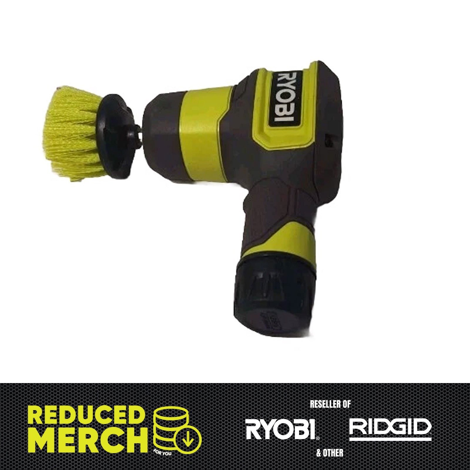 Ryobi Compact Size Power Scrubber FVG51 Bare Tool No Battery A3