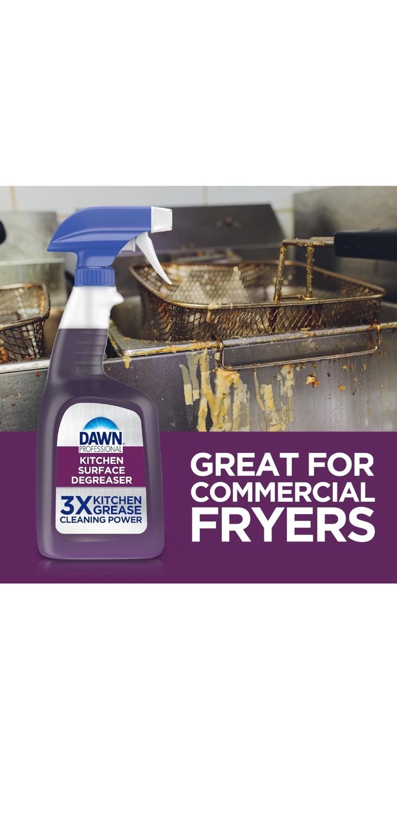 Dawn Professional Kitchen surface degreaser