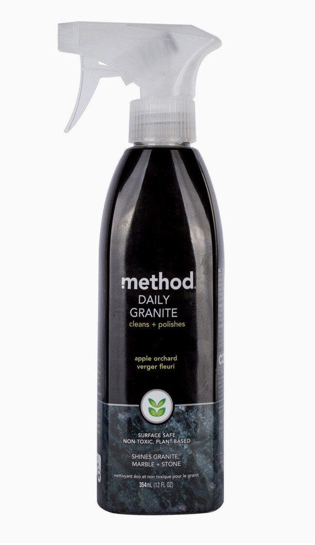 3X Method Daily Granite Spray Cleaner polisher Apple Orchard Soap 12 Oz X 3 🔥