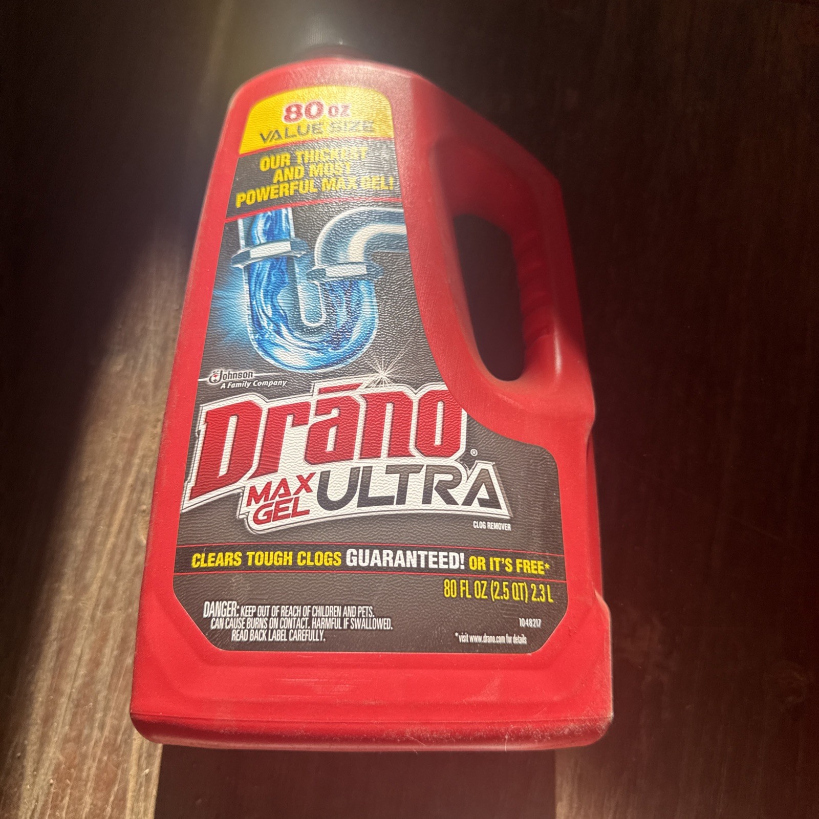 Drano Max Ultra Gel Drain Opener, 2 pk., 160 fl. oz.