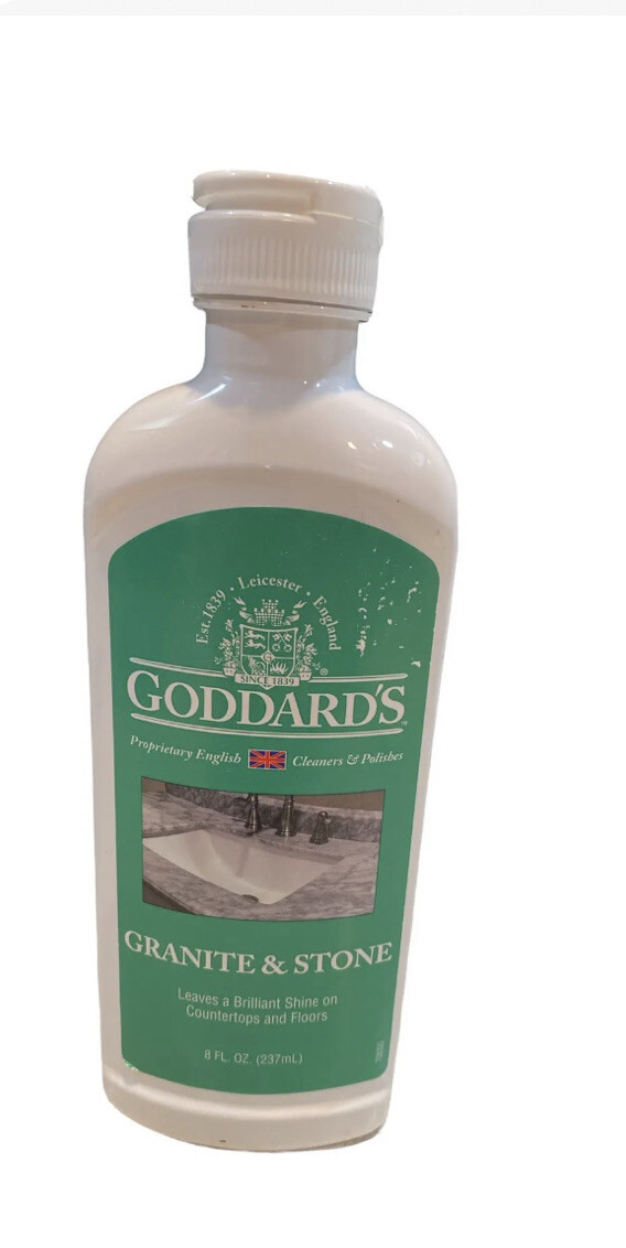Goddard’s Granite & Stone Cleaner & Polish 8 oz New Discontinued