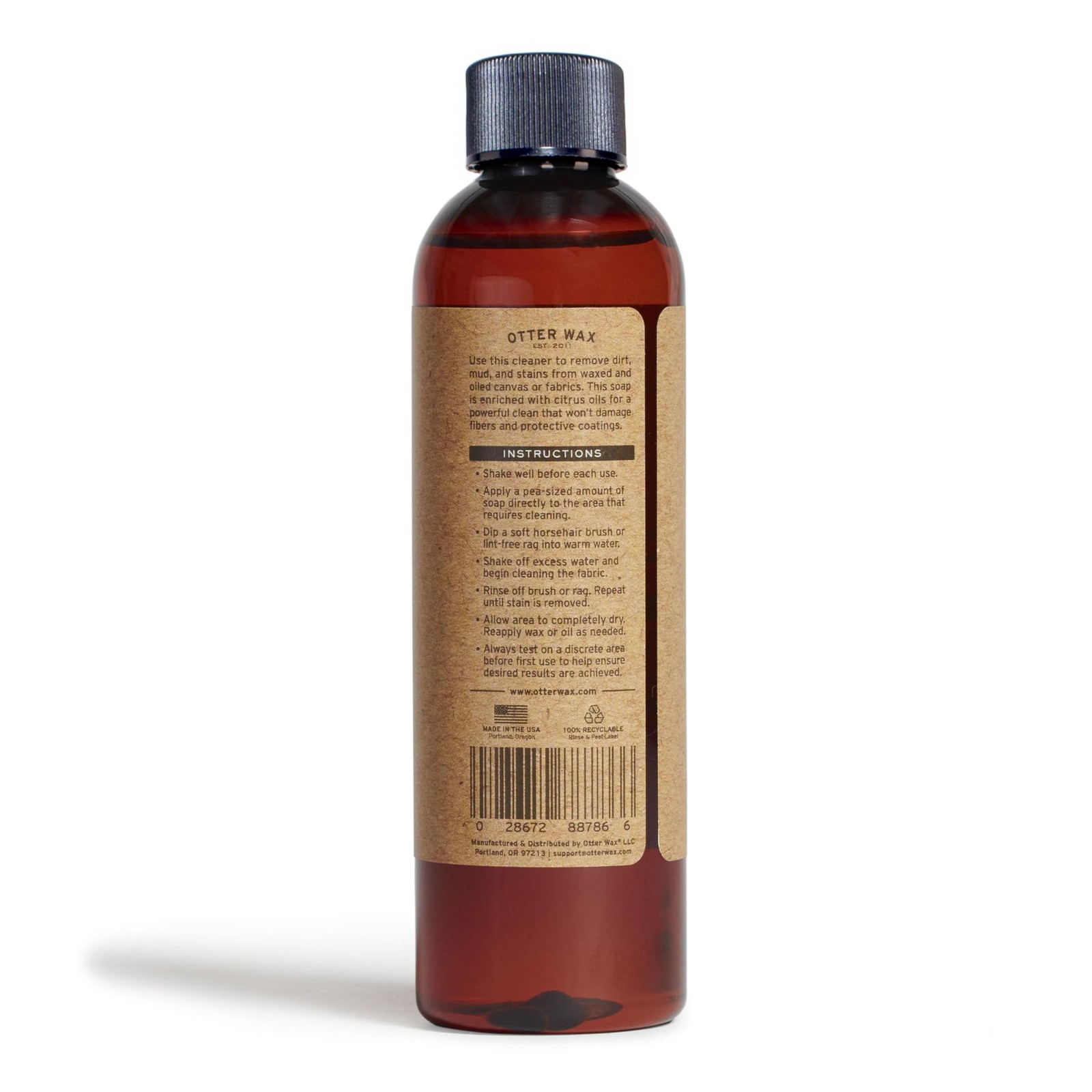 Canvas Cleaner | 5oz | Waxed Canvas & Fabric Spot-Cleaner | Made in USA