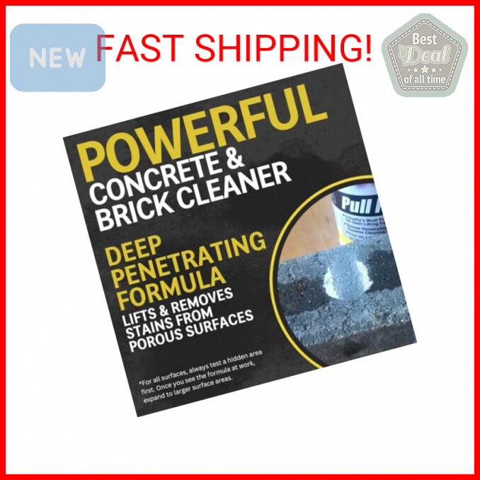 CHOMP! Concrete Oil Stain Remover, 32 Fl Oz (Pack of 1) | Removes and Cleans Oil