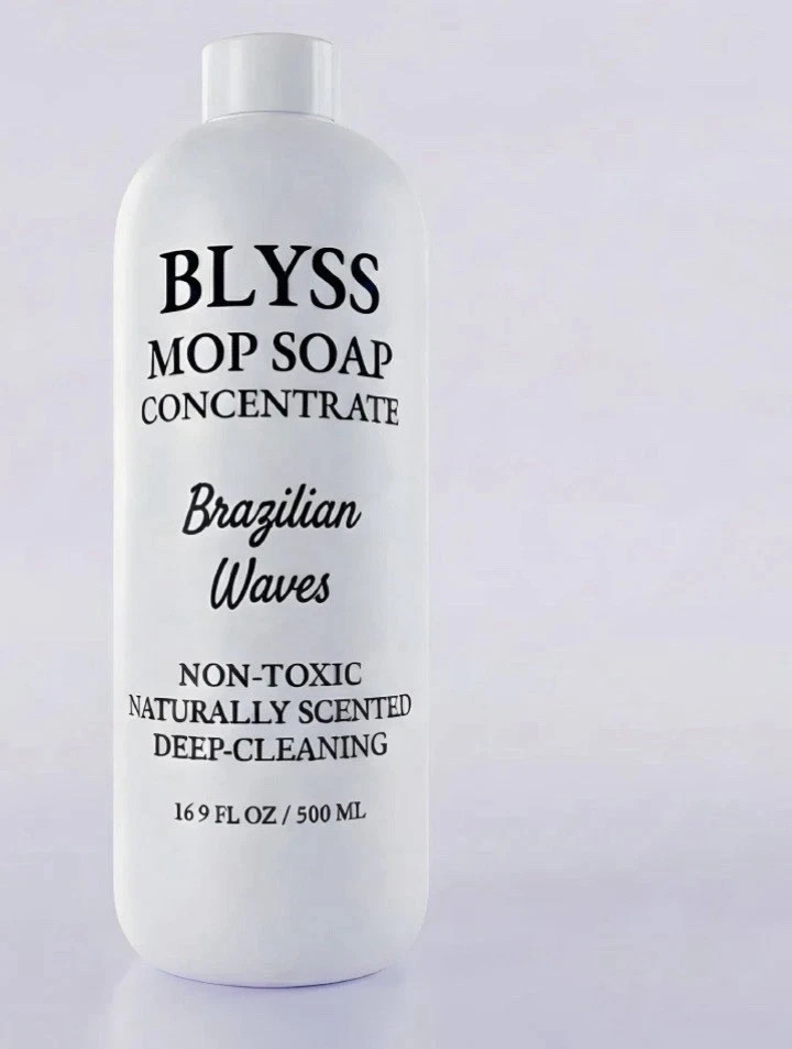 Blyss Mop Soap Brazilian Waves 16.9 Fl Oz Exp. 2029 New