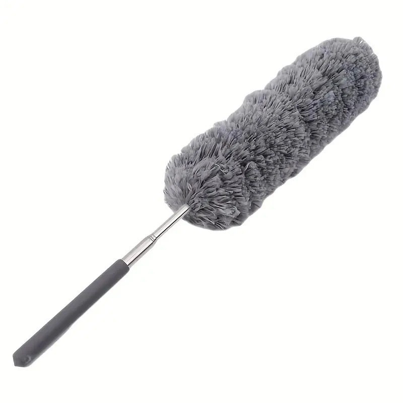 Electrostatic Dust Duster Telescopic Flexible Stainless Steel Household 1Pc